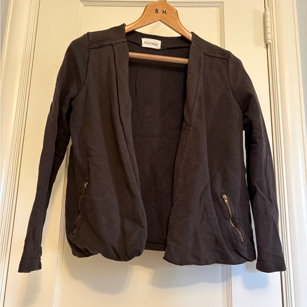 American Vintage Dark Brown Cardigan